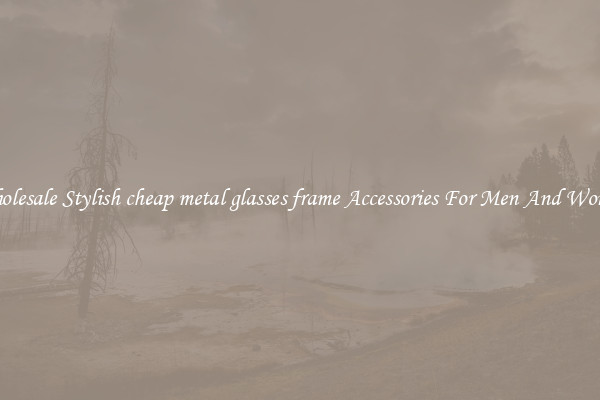 Wholesale Stylish cheap metal glasses frame Accessories For Men And Women