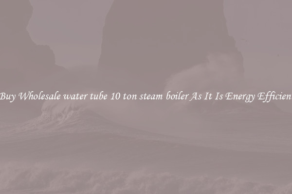 Buy Wholesale water tube 10 ton steam boiler As It Is Energy Efficient