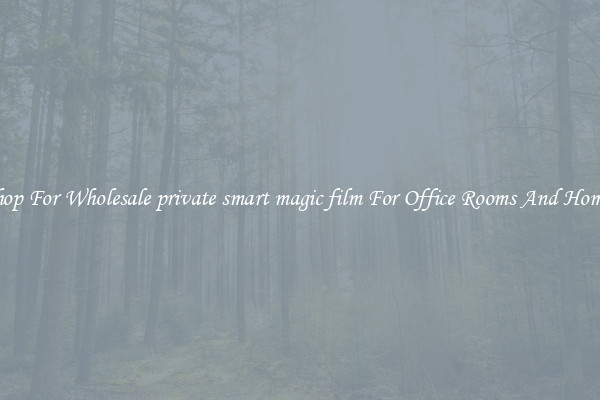Shop For Wholesale private smart magic film For Office Rooms And Homes